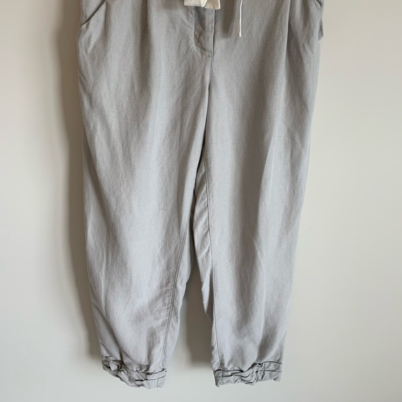 Aritzia/Wilfred Linen Kapris - Picture 4 of 4
